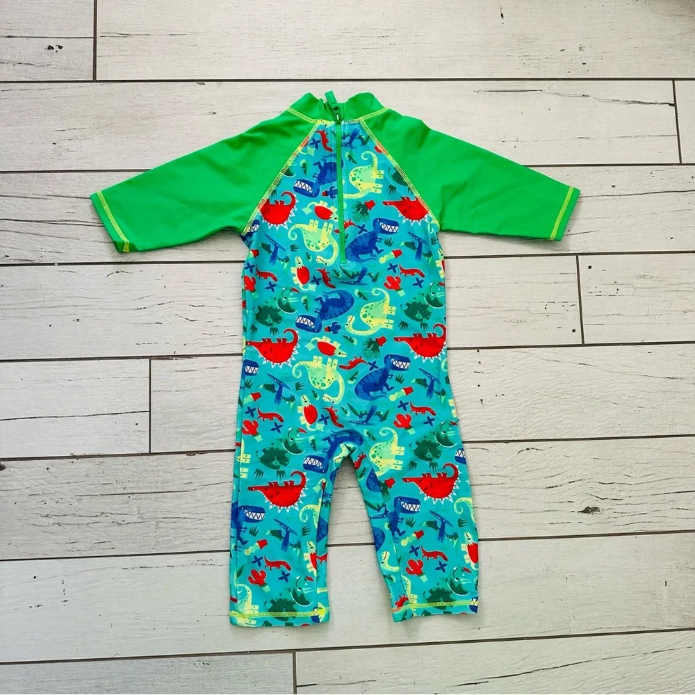 Mini Club Dinosaur 🦕 Rashguard Size 2-3 Years - Picture 6 of 7